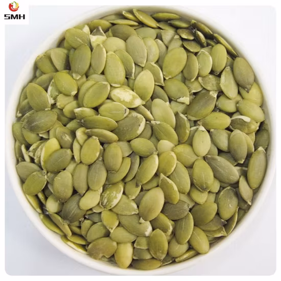 Heat Treated EU Quality Green Shine Skin Pumpkin Seed Kernels China Factory